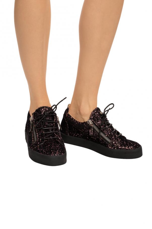 Giuseppe zanotti cheryl glitter on sale sneakers